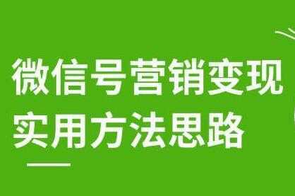 徐悦佳《微信号营销变现实用方法思路》朋友圈刷屏裂变方法-创业资源网