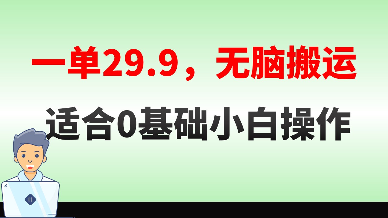 没脑子运送一单29.9，手机就能实际操作，卖儿童绘本电子版，单天盈利400-创业资源网