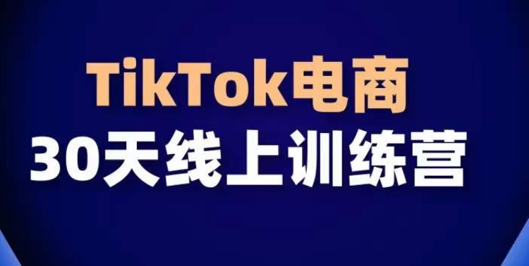 TikTok电商带货30天线上课，不可错过的全球流量洼地！-创业资源网