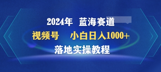 2024年视频号蓝海赛道百家讲坛，小白日入1000+，落地实操教程【揭秘】-创业资源网