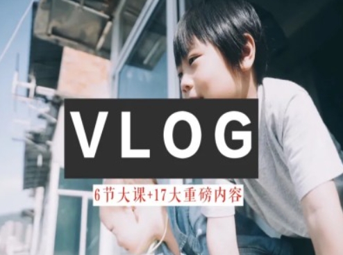 零基础vlog视频课程教大家小白变高手-雅致生活实例教程-创业资源网