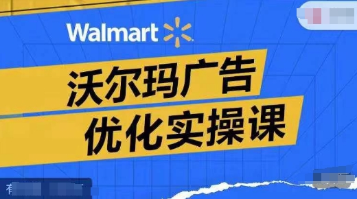 沃尔玛超市广告销售实操课，广告宣传汇报实际操作解读，广告宣传怎样提高转化ROAS等-创业资源网