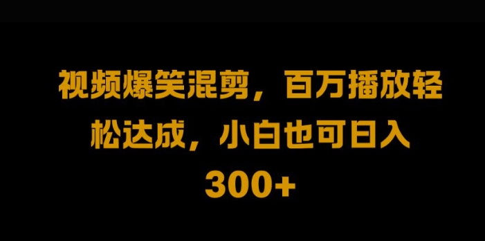 视频号零门槛，爆火视频搬运后二次剪辑，轻松达成日入1k【揭秘】-创业资源网