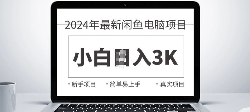 2024全新闲鱼电脑新项目，出手就可以吃肉的好项目-创业资源网