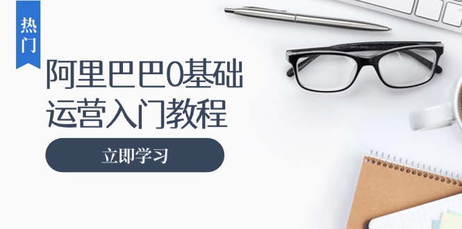 阿里巴巴运营零基础入门教程：涵盖开店、运营、推广，快速成为电商高手-创业资源网