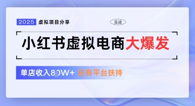 小红书的虚似电商项目，服务平台全力完全免费推广资源，门槛较低1拖3游戏玩法-创业资源网