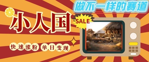 DeepSeek 制图 视频后期制作小人国外部经济短视频，新手轻松入手，一条条爆品，一条条转现，单日就可盈利-创业资源网