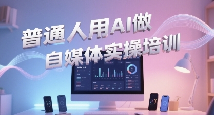 一般一个在用AI运营自媒体，帮助你轻轻松松打开AI短视频创作之途-创业资源网