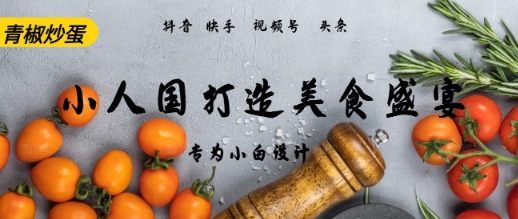 AI Deepseek制做小人国青椒炒蛋，短视频拆卸，简易受欢迎-创业资源网