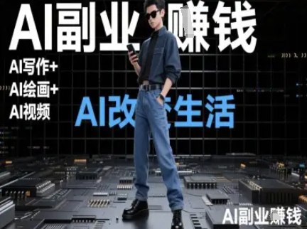 AI改变生活，AI副业挣钱-创业资源网