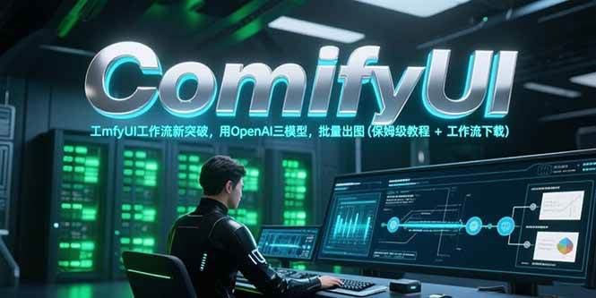 ComfyUI工作流新突破，用OpenAI三模型，批量出图(保姆级教程+工作流下载)-创业资源网