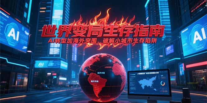 付费文章《世界变局生存指南，AI转型加海外突围，破解小城市生存陷阱》-创业资源网