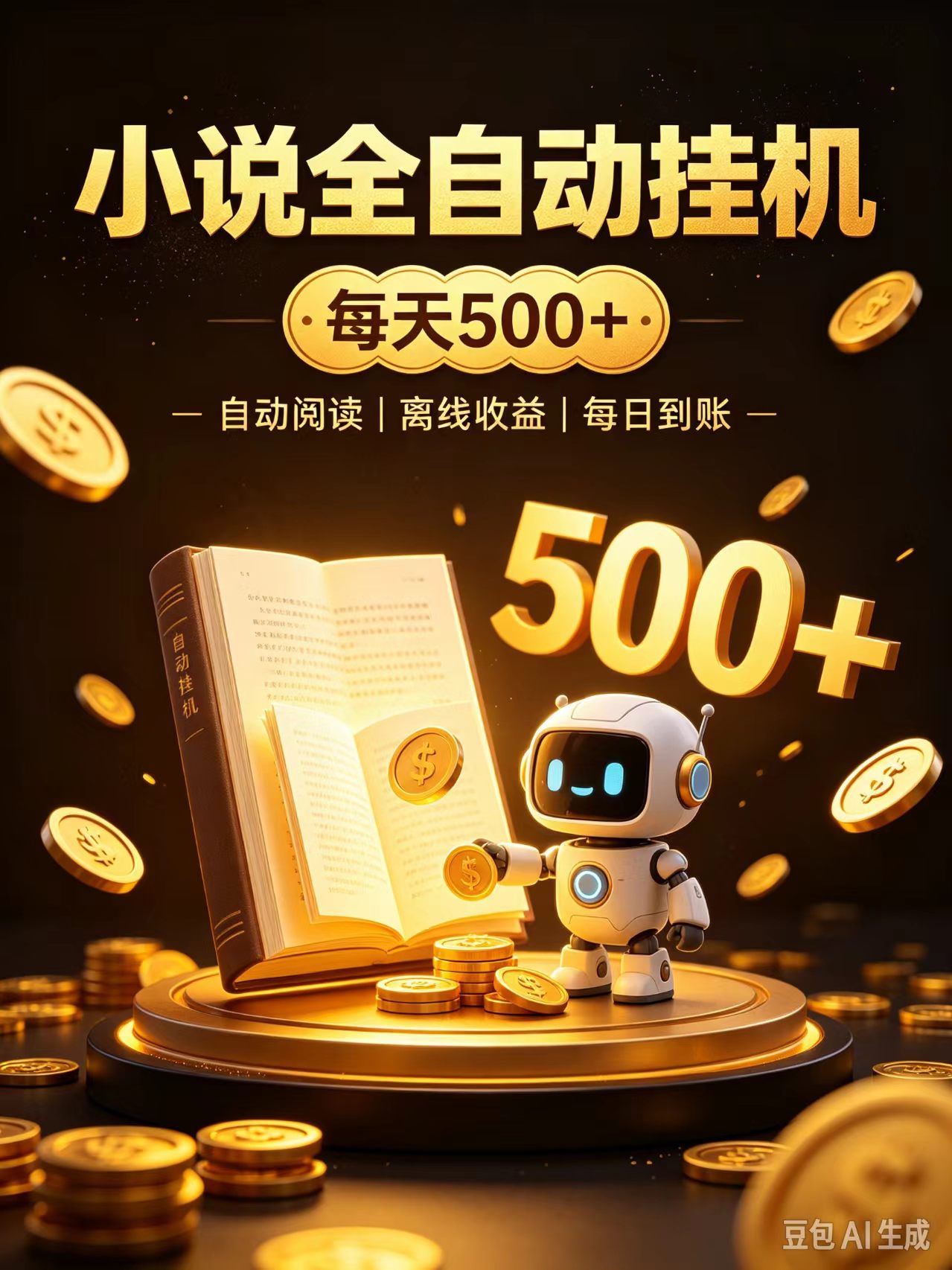 番茄全自动小说0门槛副业，日入300+，躺赚稳定风口项目-创业资源网