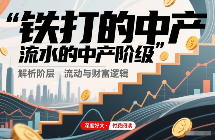 付费文章：铁打的中产，流水的中产阶级-创业资源网