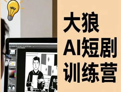 大狼AI短剧训练营-短剧课程（更新中）-创业资源网