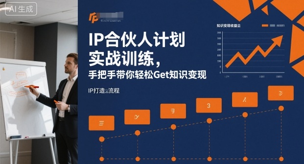 IP合伙人计划实战训练，手把手带你轻松Get知识变现-创业资源网