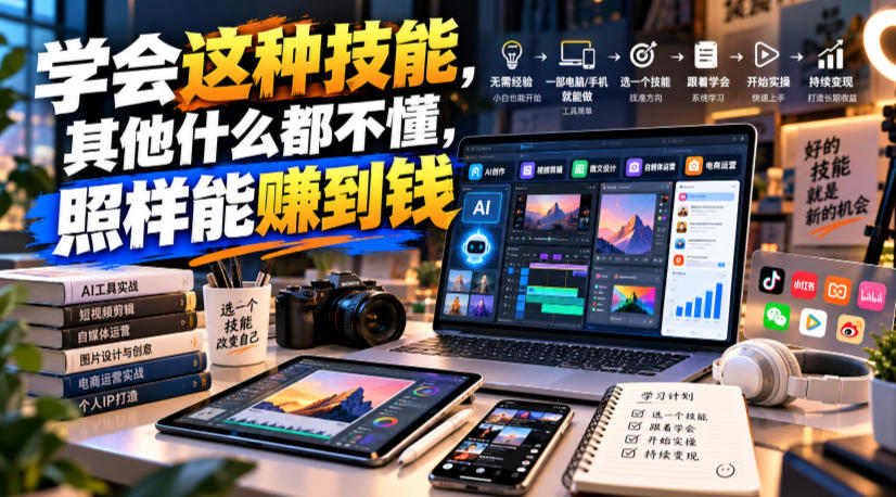 某公众号付费文章：学会这种技能，其他什么都不懂，照样能賺到钱-创业资源网