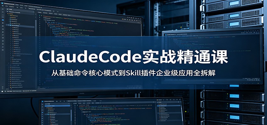 ClaudeCode实战精通课：从基础命令核心模式到Skill插件企业级应用全拆解-创业资源网