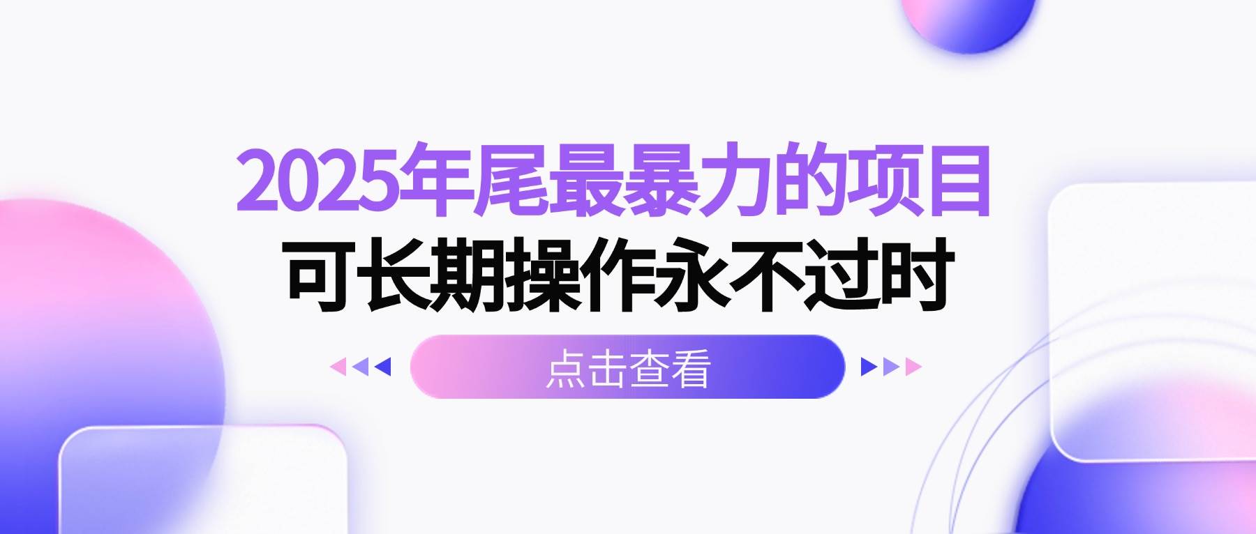 （16316期）2025年尾最暴力的项目可长期操作永不过时-创业资源网