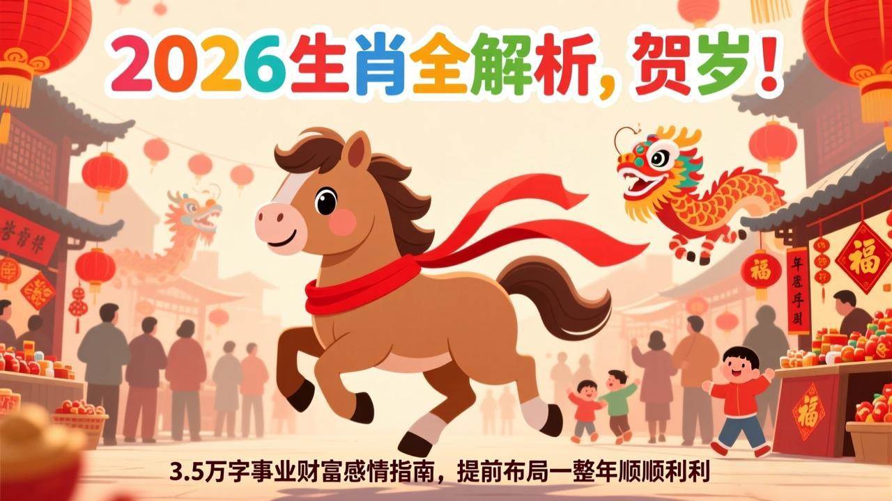 （17428期）付费文章：贺岁！2026生肖全解析，3.5万字事业财富感情指南，提前布局一整年顺顺利利-创业资源网