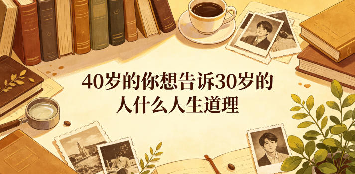公众号付费文章：40岁的你想告诉30岁的人什么人生道理？-创业资源网