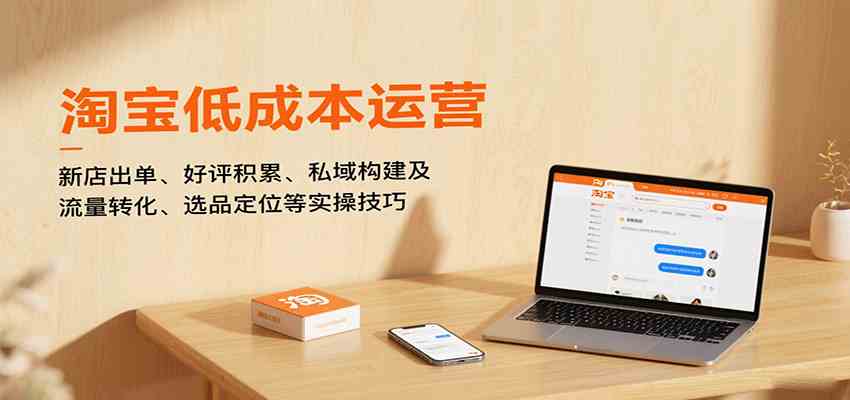 淘宝低成本运营，新店出单、好评积累、私域构建及流量转化、选品定位等（更新9月）-创业资源网