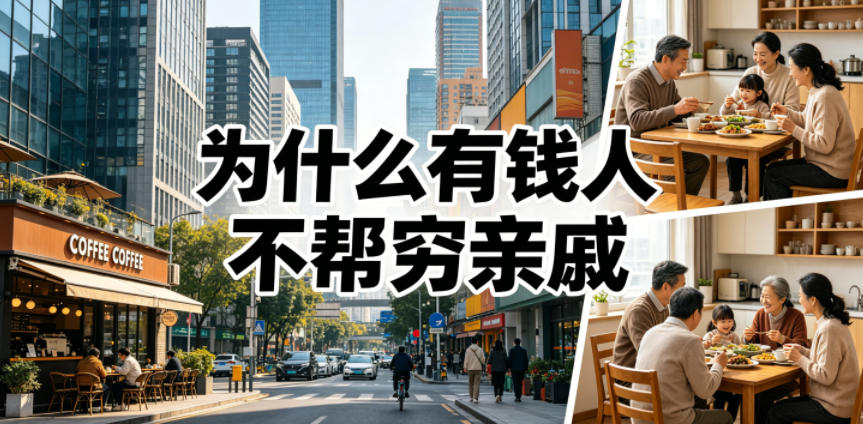 付费文章：为什么有钱人不帮穷亲戚？-创业资源网