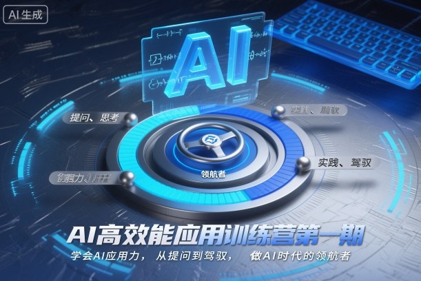 AI高效能应用训练营第一期，学会AI应用力，从提问到驾驭，做AI时代的领航者（更新）-创业资源网