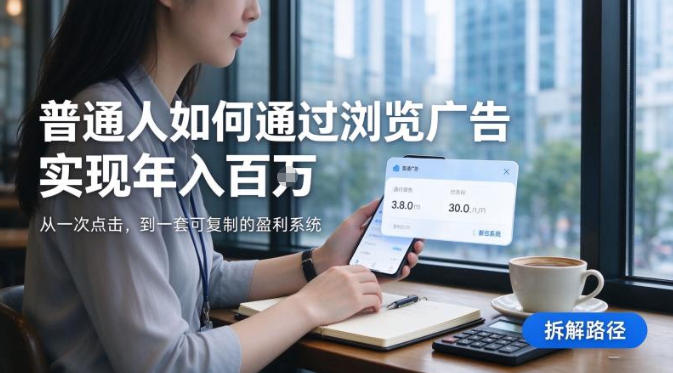 2026最新技术，24小时全自动浏览广告，全网独家项目，单台设备日入200+新手小白可快速上手，支持实地学习实地考察【揭秘】-创业资源网