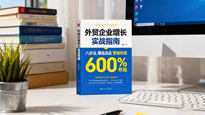 （16296期）外贸企业增长实战指南，八步法、爆品选品、营销布局，业绩增长300%-创业资源网