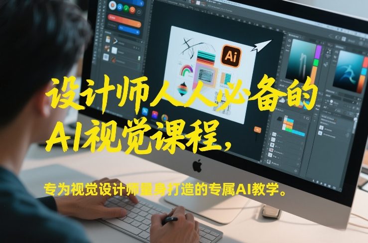设计师人人必备的AI视觉课程，专为视觉设计师量身打造的专属AI教学-创业资源网