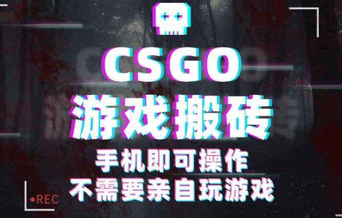 （16090期）CSGO游戏挂机捡漏，单日扫货500+，年底小高峰上车可吃肉，手机即可操作…-创业资源网