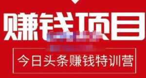 懒人领域《今日头条中视频项目玩法》单号收益在50—500可批量-创业资源网