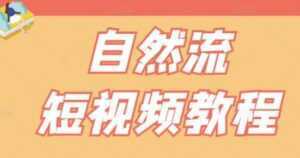 瑶瑶《自然流短视频教程》让你更快理解做自然流视频的精髓-创业资源网