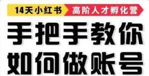 手把手教做小红书帐号,一篇笔记涨粉10000,月入十万的博主秘笈-创业资源网