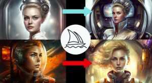 Midjourney V4实现连续性的人物创作：漫画，故事，动画操作教程参数设置-创业资源网