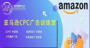 亚马逊CPC广告训练营,迅速夯实广告基础,有效提升广告技能-创业资源网