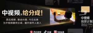 2022年最新中视频变现最稳最长期的项目，一个账号月入几万很简单-创业资源网