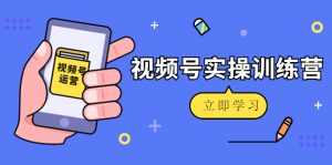 微信视频号实操训练营:视频号起号运营纯干货玩法!-创业资源网