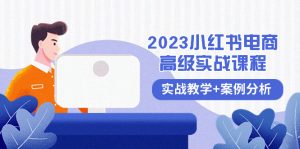 2023小红书-电商高级实战课程,实战教学+案例分析-创业资源网