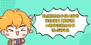 有点儿意思的小粉-Ai养号爆品规划纲要(视频课程) AI制作过程全公布,附加ai学习资料-创业资源网