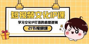 小视频-文化艺术IP课,学习文化IP推出的底层思维-创业资源网