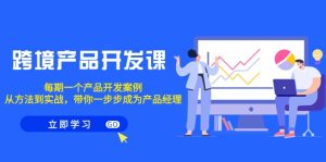 跨境产品-开发设计课，每一期一个产品研发实例，从办法到实战演练，陪你变成产品运营-创业资源网