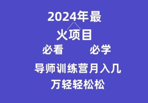 老师夏令营互联网技术最厉害的新项目没有之一,新手入门必会,月入3万 轻松-创业资源网