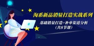 淘系新品销量打造实战系列,基础销量打造+补单渠道分析-创业资源网