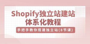 Shopify自建站-建网站系统化实例教程,教你如何构建自建站-创业资源网