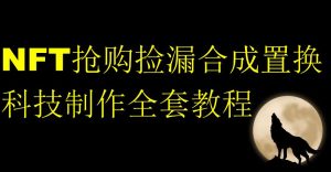 NFT限时秒杀测漏形成拆换科技制作全套入门教程-创业资源网