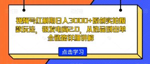 视频号红利期日入3000+原创实拍爆款玩法，银发电商2.0，从选品到出单全链路详细讲解【揭秘】-创业资源网