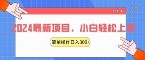 2024最新项目，红娘项目交友盲盒，搭配搭子群简单操作轻松日入800+-创业资源网
