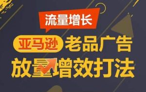 流量增长 亚马逊老品广告放量增效打法，短期内广告销量翻倍-创业资源网